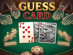 খেলা Guess card