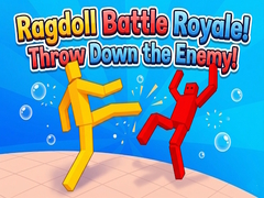 খেলা Ragdoll Battle Royale! Throw Down the Enemy!