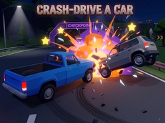 খেলা Crash-drive a car