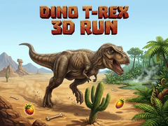 খেলা Dino T-Rex 3D Run