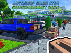 খেলা AutoShop Simulator: Supermarket 2026