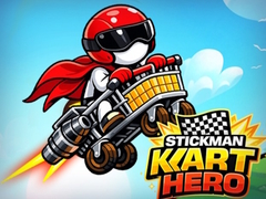 খেলা Stickman Kart Hero