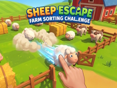 খেলা Sheep Escape: Farm Sorting Challenge