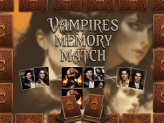 খেলা Vampires Memory Match