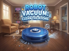 খেলা Robot Vacuum: Clean the Rooms