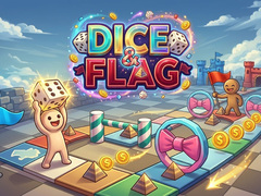 খেলা Dice & Flag 