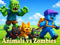 খেলা Animals vs Zombies