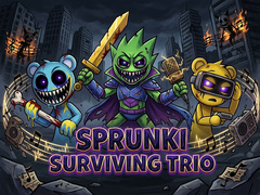 খেলা Sprunki Surviving Trio