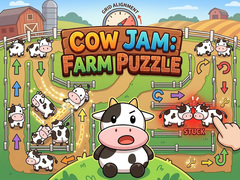 খেলা Cow Jam Farm Puzzle