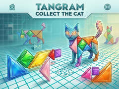 খেলা Tangram Collect the cat