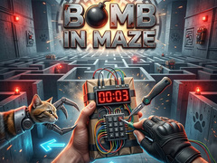 খেলা Bomb in Maze
