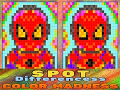 খেলা Spot the Differences Color Madness 