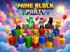 খেলা Mine Block Party