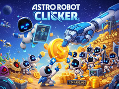 খেলা Astro Robot Clicker