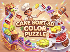 খেলা Cake Sort 3D Color Puzzle