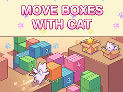 খেলা Move Boxes with Cat
