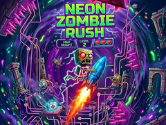 খেলা Neon Zombie Rush