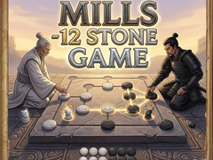 খেলা Mills - 12 Stone Game 