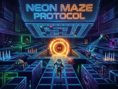 খেলা Neon Maze Protocol