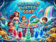 খেলা Mermaid Water Sort