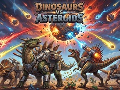খেলা Dinosaurs vs Asteroids