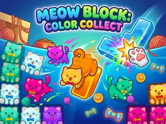 খেলা Meow Block: Color Collect