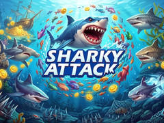 খেলা Sharky Attack