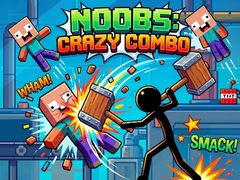 খেলা Noobs: Crazy Combo