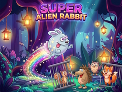 খেলা Super Alien Rabbit