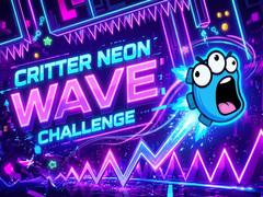 খেলা Critter Neon Wave Challenge