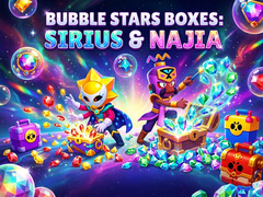 খেলা Bubble Stars boxes: Sirius & Najia