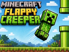 খেলা Minecraft Flappy Creeper
