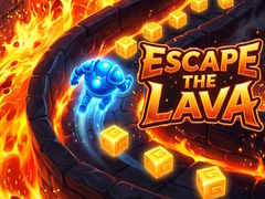খেলা Escape the lava