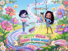 খেলা Kitty Girls Trendy Spring Looks