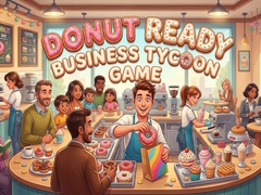 খেলা Donut Ready Business Tycoon Game