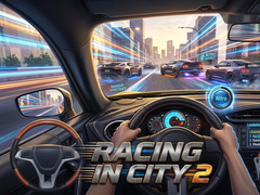 খেলা Racing in City 2