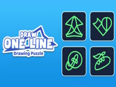 খেলা Draw One Line Drawing Puzzle