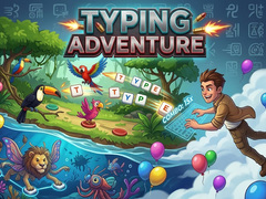 খেলা Typing Adventure