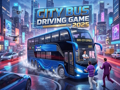 খেলা City Bus Driving game 2025