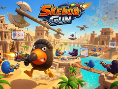 খেলা Skebob Gun