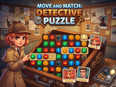 খেলা Move and Match: Detective Puzzle