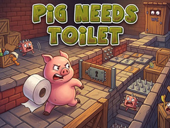 খেলা Pig Needs Toilet