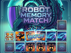 খেলা Robot Memory Match