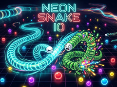 খেলা Neon Snake io