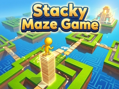 খেলা Stacky Maze Game