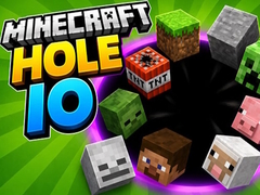 খেলা Minecraft Hole IO