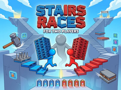 খেলা Stairs Races For Two Players