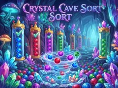 খেলা Crystal Cave Sort