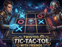 খেলা Twisted Tic-Tac-Toe with Friends