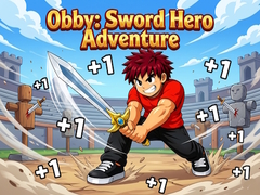 খেলা Obby: Sword Hero Adventure